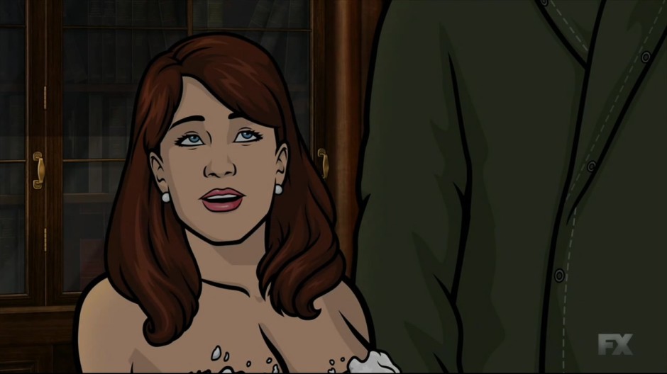 Cherlene Whipped Cream on Boobs - Archer Vice: On The Carpet