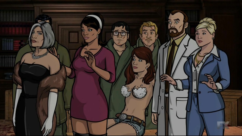 Cherlene Whipped Cream Bikini Top - Archer Vice: On The Carpet