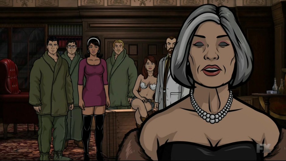 Sexy Cherlene Whipped Cream Bra - Archer Vice: On The Carpet
