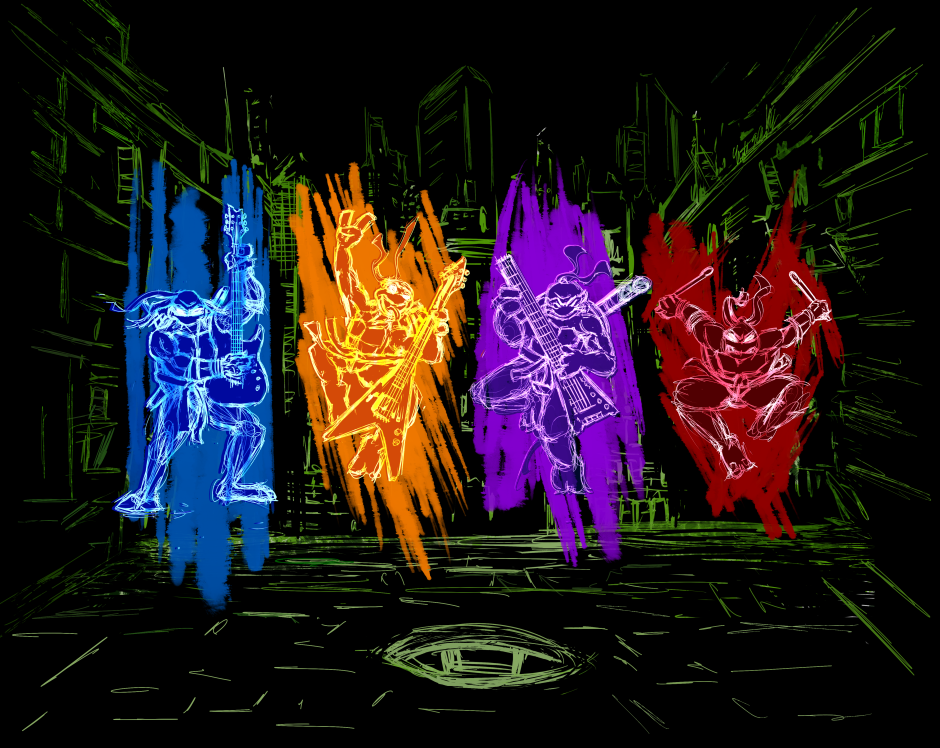Dwelling of Duels - TMNT Month [FoxxDragon]