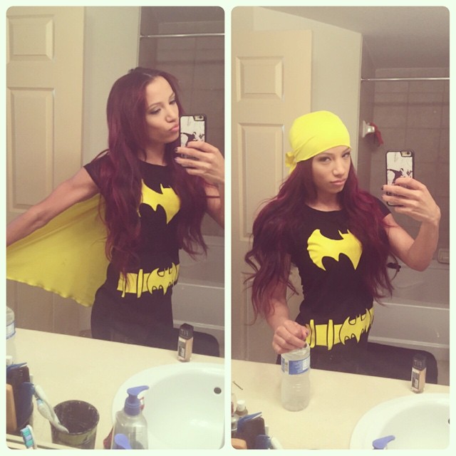 Sasha Banks Batman Costume - Legit Boss WWE Diva Halloween Costumes. 