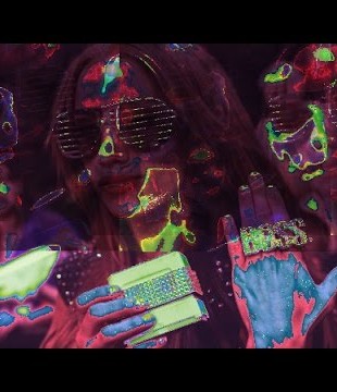 Sasha Banks Glitch Art - Theme Slowed Down 800% Ambient Epic